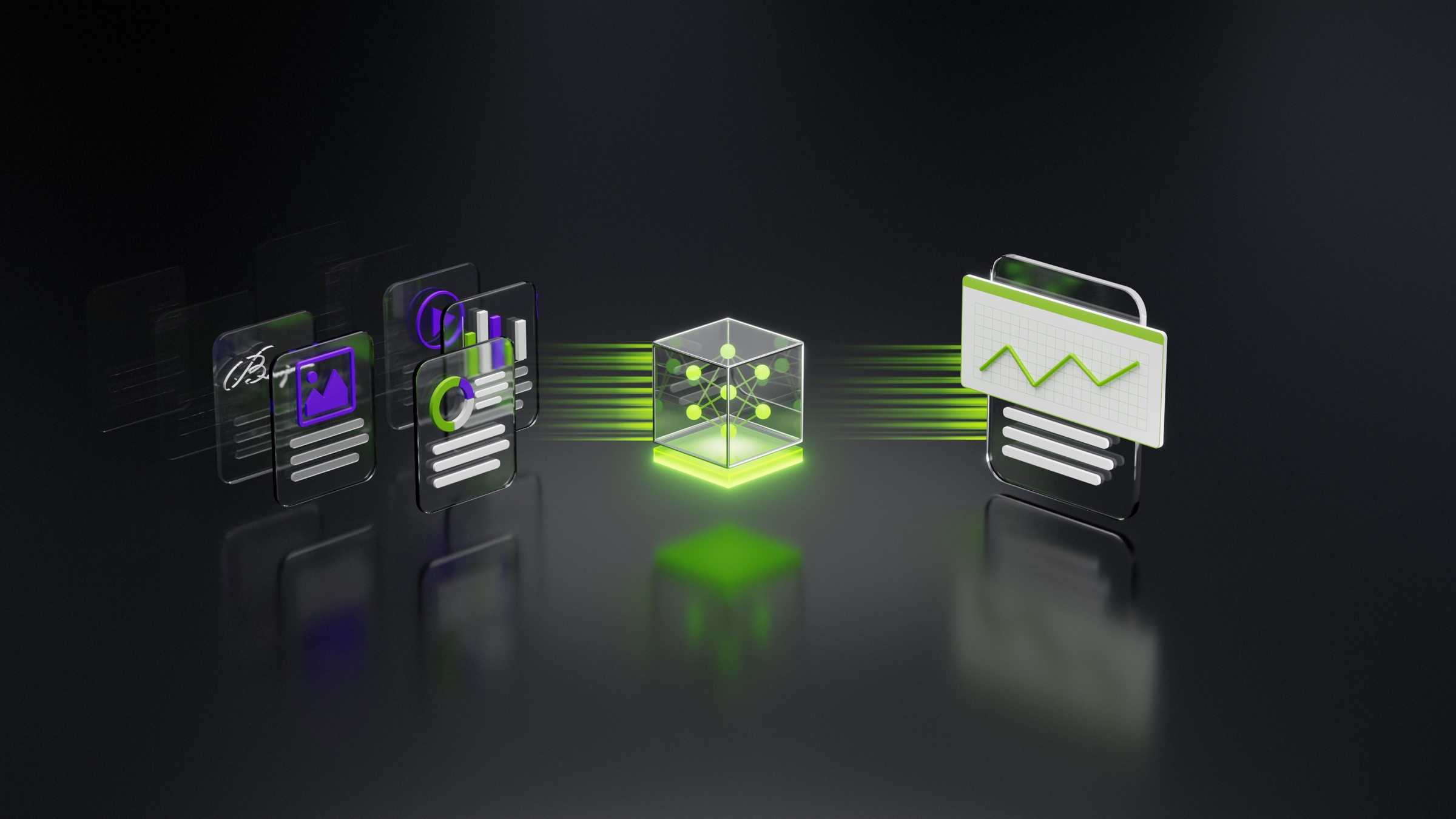 Generative AI key visual from 2025