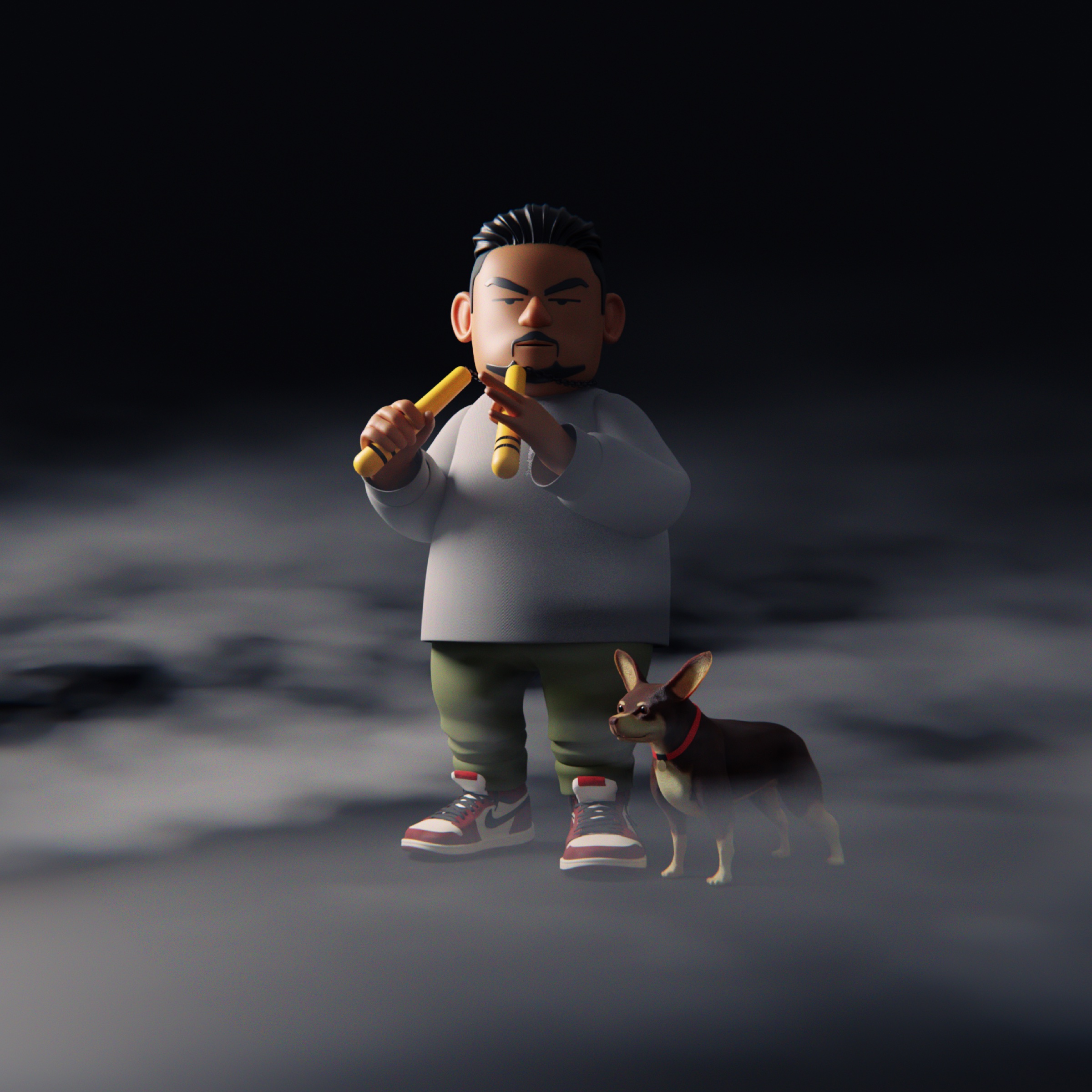 Cutso personal work, fourth scene